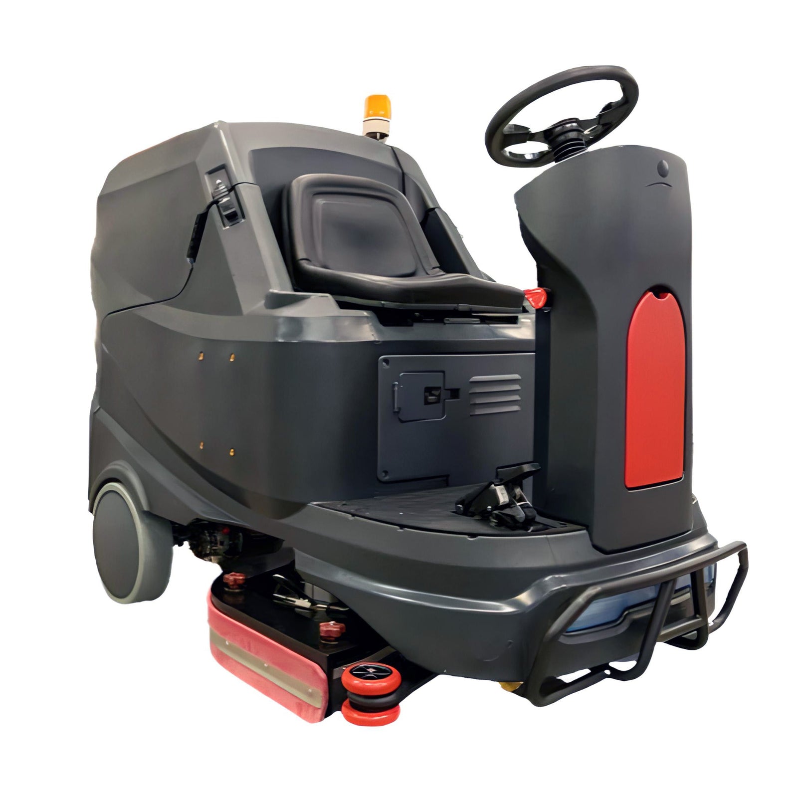 Large Facility Floor Care Package: Ride-On Scrubber, Wide Area Vacuum, Wet/Dry Vacuum, Pads & Cleaner