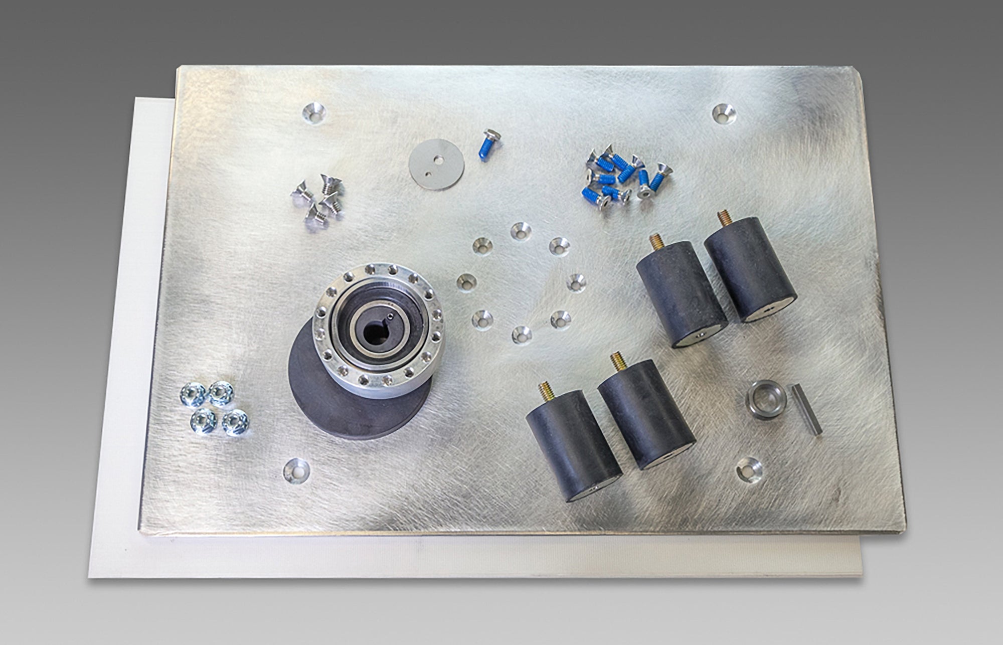 EBG-20/C PIVOT Base Plate Assembly with Seal - Square Scrub SS 142015 PVT