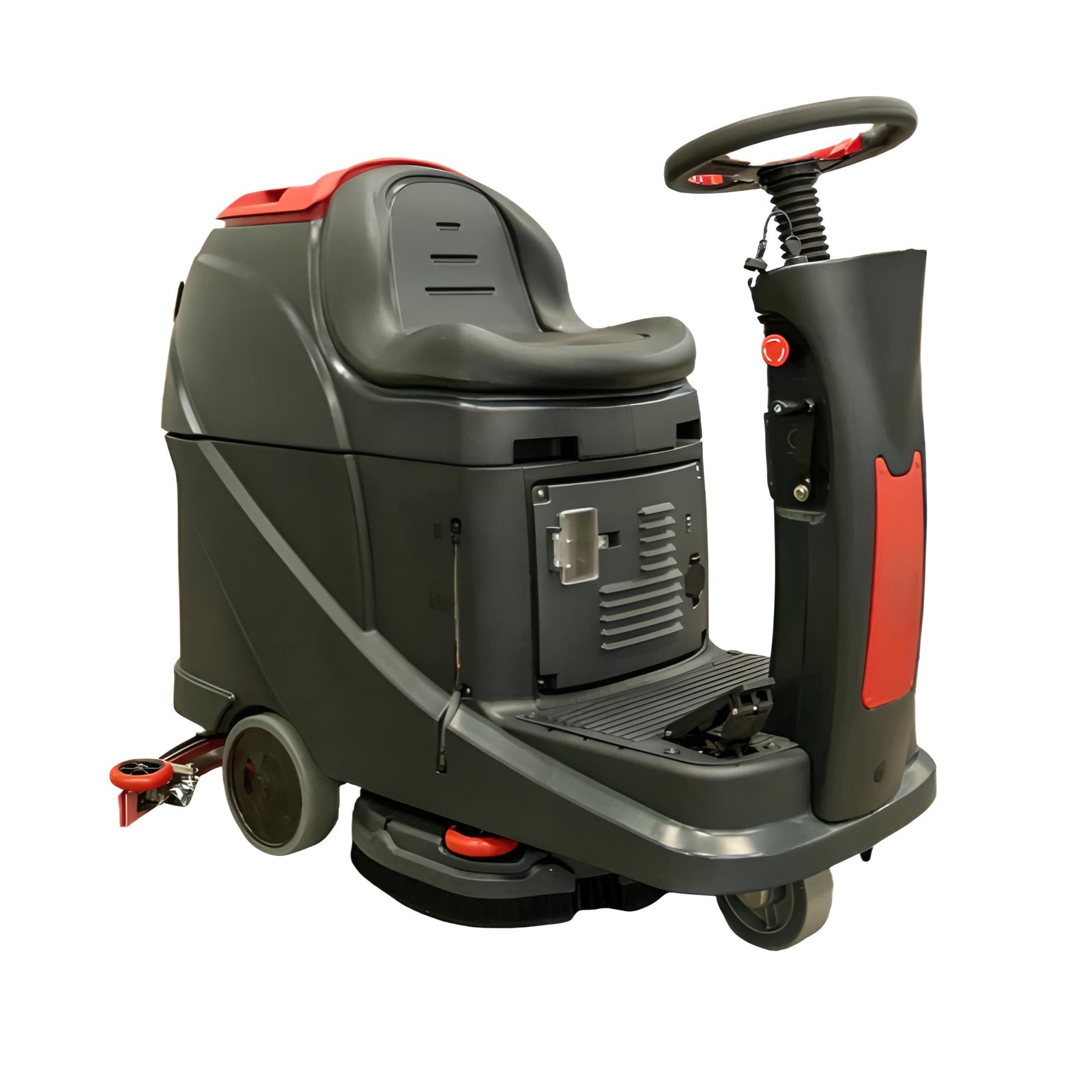Professional Floor Care Package: Ride-On Scrubber, Vacuum, Pads & Cleaner