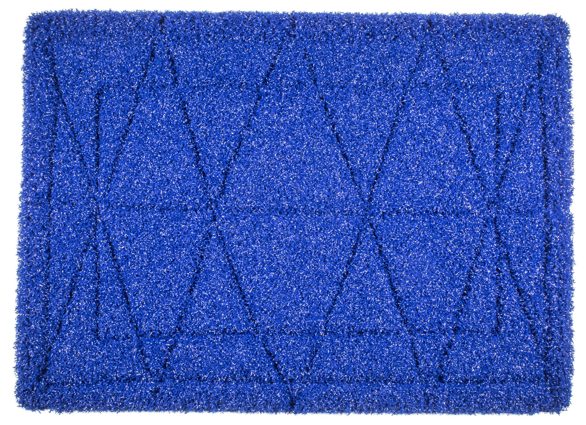 20" Blue Tile & Grout Pad - Sold Individually - Square Scrub SS P1420TGB