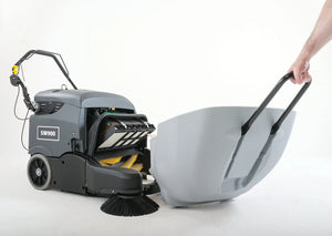 Advance SW900, Floor Sweeper, 41", 15 Gallon Hopper, Battery, Self Propel, Dual Side Broom, 3 Year Warranty