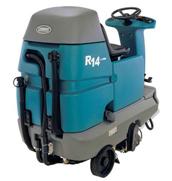 Refurbished, Tennant R14, Carpet Extractor, 28", 28 Gallon, Ride On, Self Contained, Battery,  3/1/1 Warranty