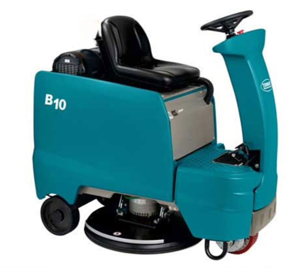 Tennant B10, Floor Burnisher, 27", 1600 RPMs, Ride On, Battery, Dust Control, 3 Year Warranty