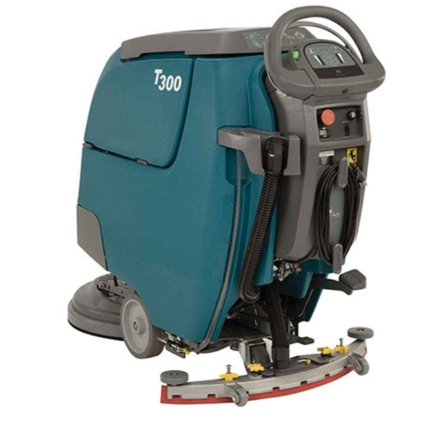 Tennant T300, Walk Behind Floor Scrubber, 20", 11 Gallon, Battery, Pad Assist, Disk, 3 Year Warranty