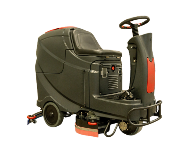 Rider Floor Scrubber, 28", 31 Gallon, Battery,  Disk, 3/3/1/1 Warranty