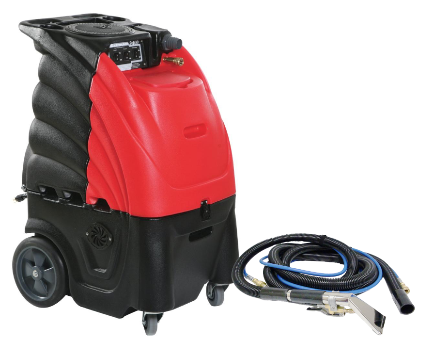 Sandia, Carpet Spotter, Sandia Indy, 12 Gallon, 100 PSI, Hot Water, 25' Hose Stainless Steel Upholstery Tool, 2 Year Pump and Motor Warranty, 80-4000-H