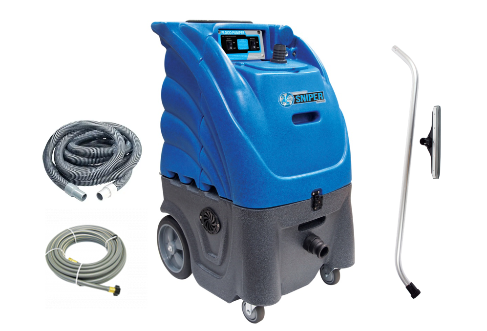 80-6001, Sandia Flood Pumper,  24 Gallon, 40 GPM, With or Without Tool Kit, 2 Year Vacuum 1 Year Pump  Warranty