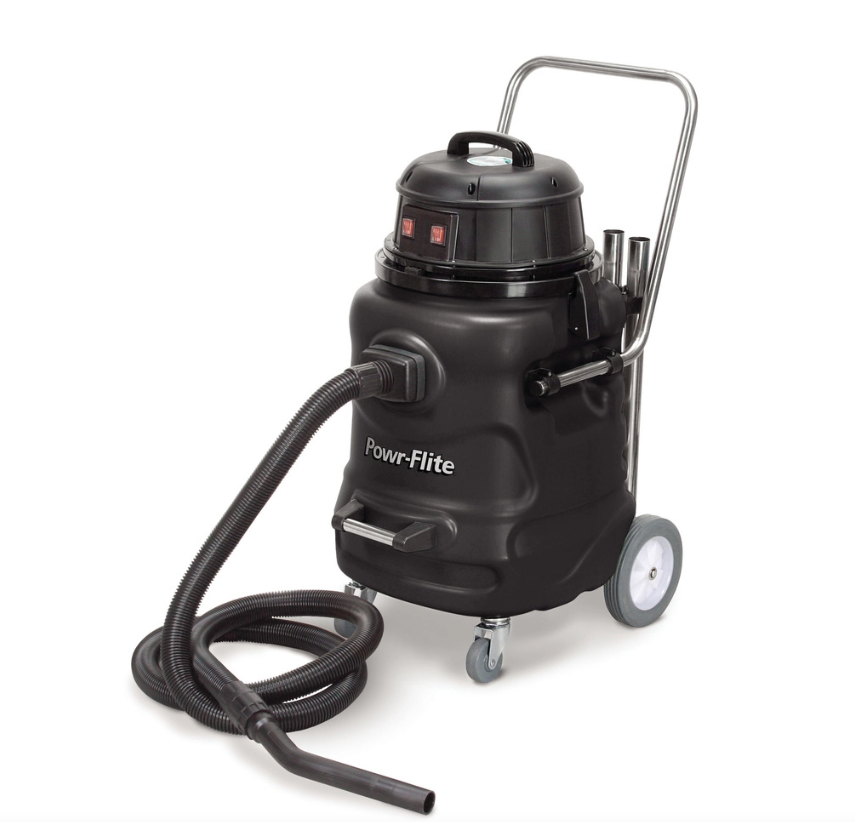 Powr Flite PF58, Wet Dry Vacuum, Shop Vac, 20 Gallon, 192CFM, Dual 1.6HP Motors, With Tool Kit