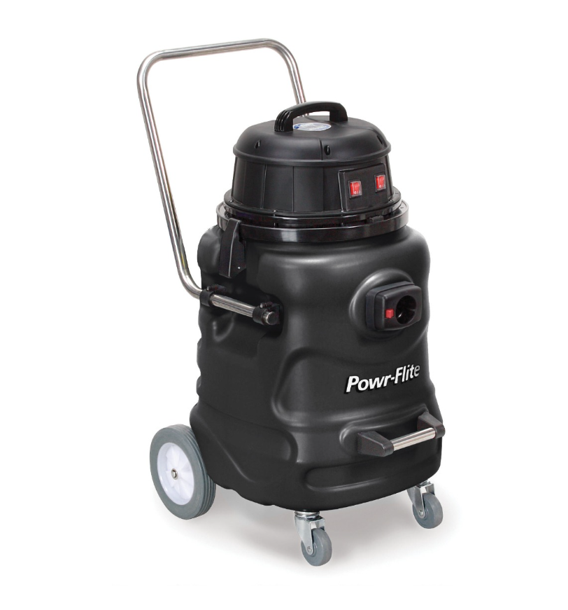 Powr Flite PF58, Wet Dry Vacuum, Shop Vac, 20 Gallon, 192CFM, Dual 1.6HP Motors, With Tool Kit