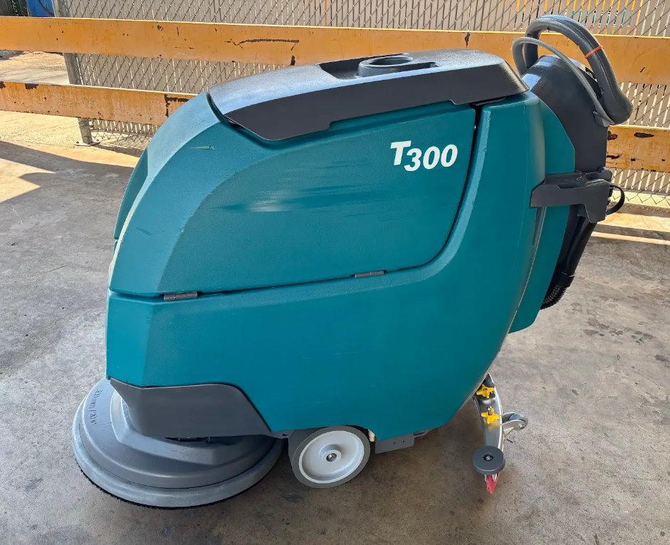 Refurbished Tennant T300, 20" Walk Behind Disk Floor Scrubber, Battery, Self Propel, 3/1/1 Warranty, Quick Ship