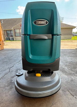 Refurbished Tennant T300, 20" Walk Behind Disk Floor Scrubber, Battery, Self Propel, 3/1/1 Warranty, Quick Ship