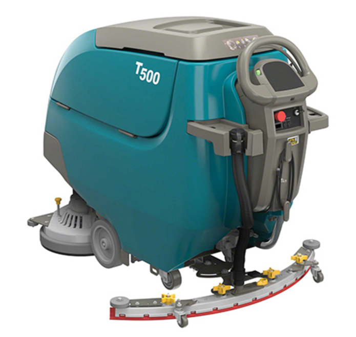 Tennant T500, Walk Behind Floor Scrubber, 28", 22.5 Gallon, Battery, Self Propel, Disk, 3 Year Warranty