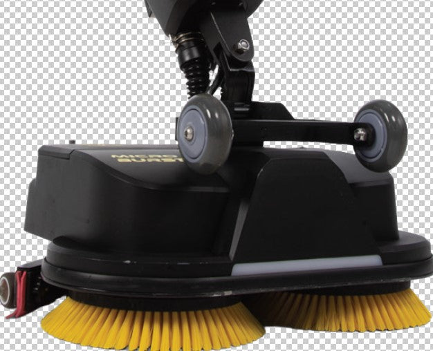 Tornado Mop Microburst, Walk Behind Floor Scrubber, 17.5", 1.3 Gallon, Lithium, Disk, 2 Year Warranty