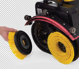 Tornado Mop Microburst, Walk Behind Floor Scrubber, 17.5", 1.3 Gallon, Lithium, Disk, 2 Year Warranty