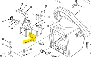 Aftermarket Tennant 1021853, Potentiometer kit (Handle Assembly)