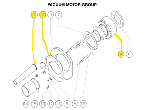 Tennant KTRI01781, Vac Motor Kit