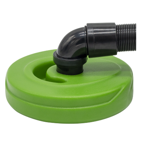 Backpack Vacuum Lid w/ Hose & Cuff (90 Degree Elbow - Slip Fit)