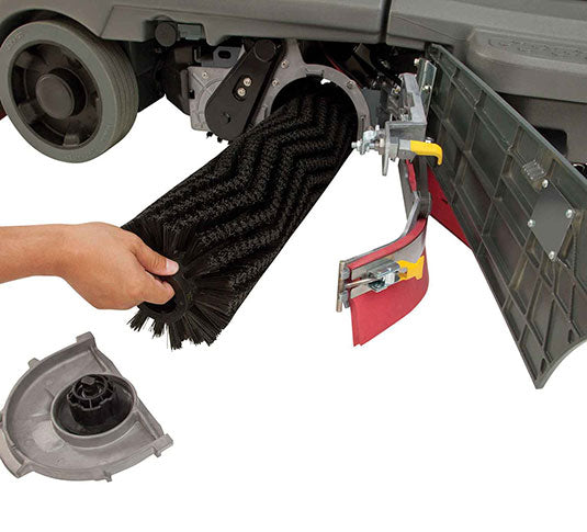 Tennant T12, Floor Sweeper-Scrubber, 32", 35 Gallon, Battery, Ride On, Cylindrical, 3 Year Warranty