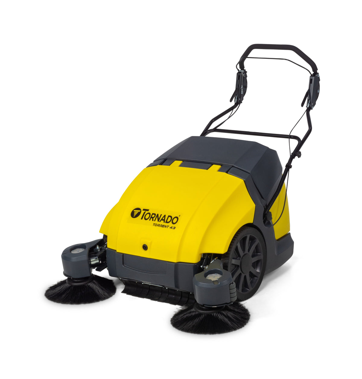 Tornado Torrent 43, Floor Sweeper, 43", 17 Gallon Hopper, Battery, Manual, 4 Year Warranty |