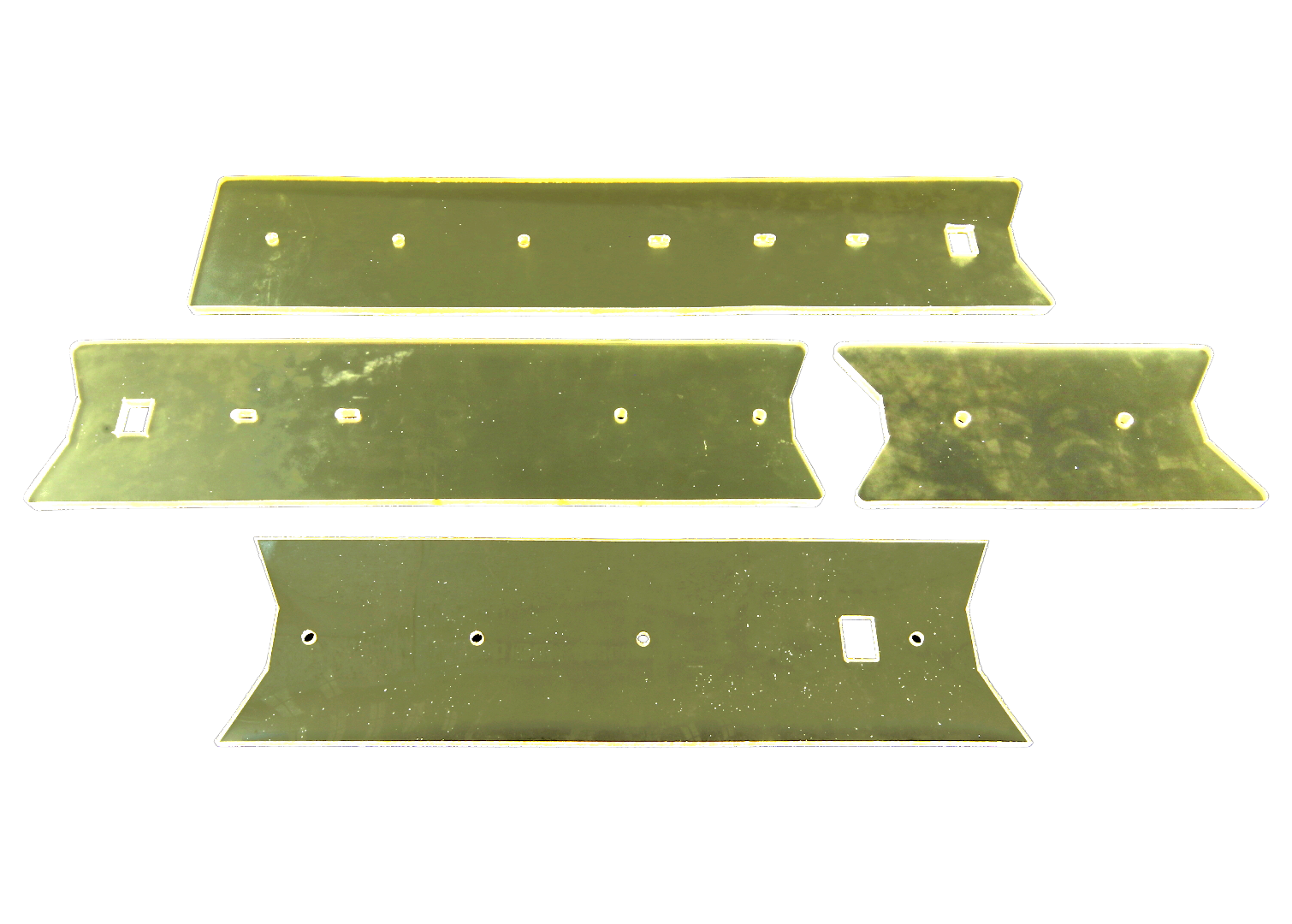 Nilfisk Advance 56510376, Urethane Blade Kit