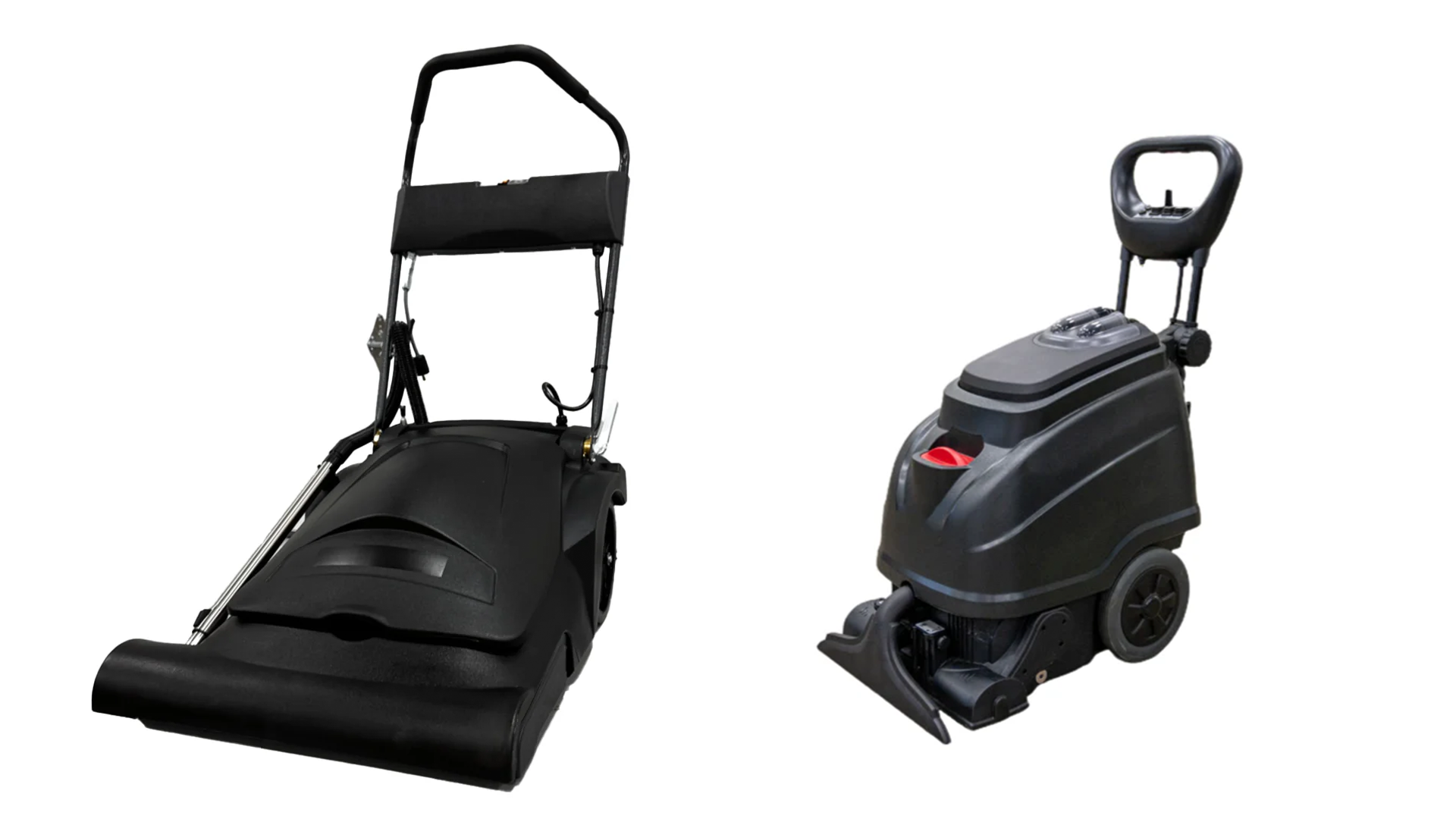 Soft Floorcare Package  | 30" Wide Area Vacuum | 16" Self Contained Carpet Extractor