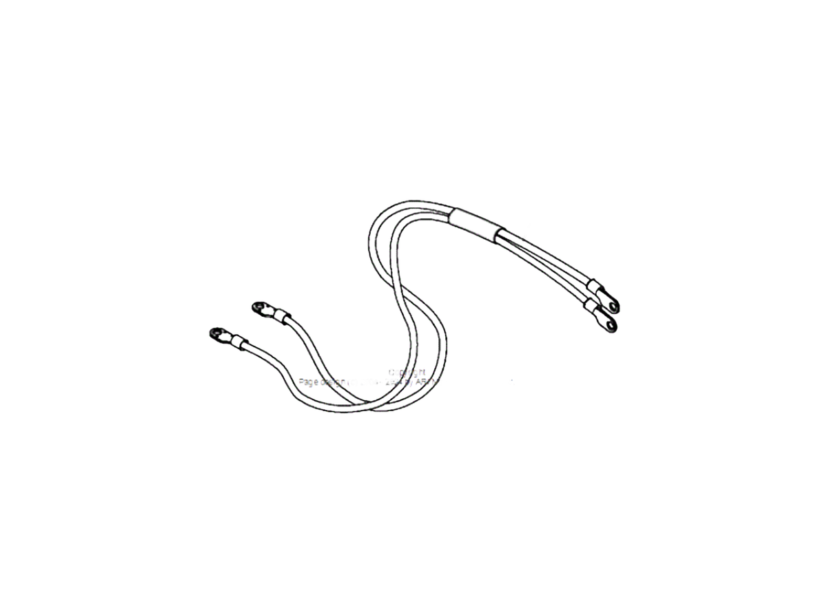 Tennant 1266970, Battery Cable (Lithium Ion Batteries ONLY)