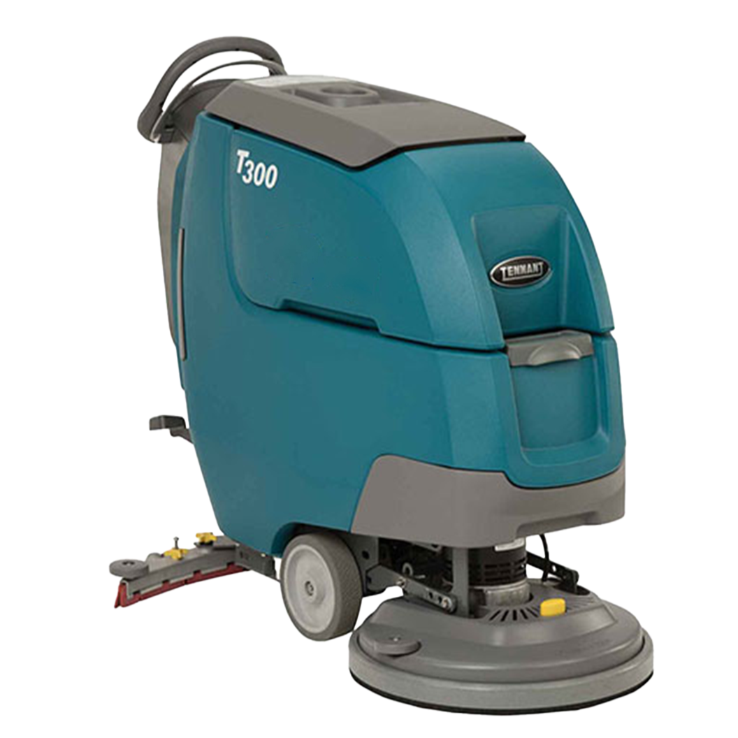 Refurbished Tennant T300, 20" Walk Behind Disk Floor Scrubber, Battery, Self Propel, 3/1/1 Warranty, Quick Ship