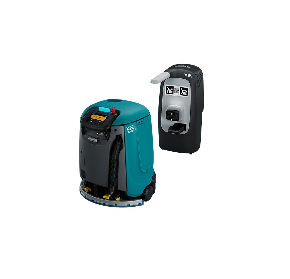 Tennant X2 Rovr, Robotic Walk Behind Floor Scrubber, 16", 3 Gallon, Disk, Training and Installation Included