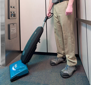 Tennant V-LWU-13B, Upright Vacuum, 13", Single Motor, Battery, HEPA, No Tools, 1 Year Warranty, 1236914