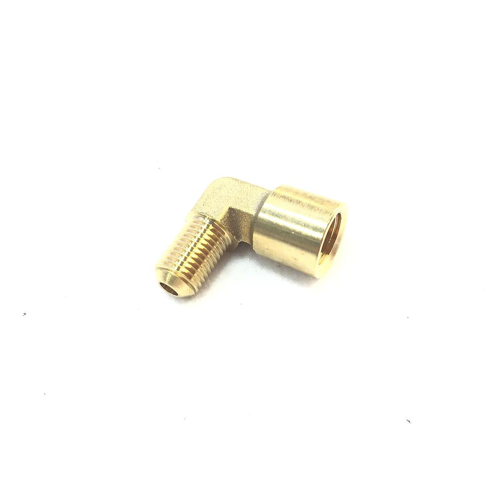 Onyx W10903 90 Deg Elbow - 1/4 Male 45 Flare X 1/4 Fnpt, Brass OEM Part