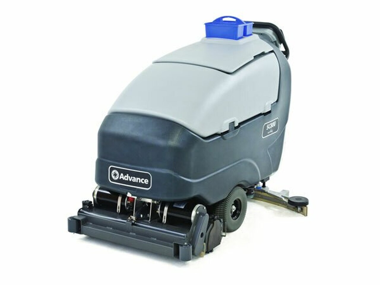 Demo Unit | Advance SC750 | Floor Sweeper-Scrubber | 28" | 21 Gallon | Battery | Self Propel | Cylindrical | Low Hours