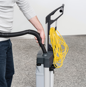 Advance SC100 | Floor Sweeper-Scrubber | 12" | .8 Gallon | Electric | Forward and Reverse | Cylindrical | 3 Year Warranty