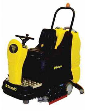 Torando® BD 33/30, Floor Scrubber, 33", 30 Gallon, Ride On, Battery, Disk,  4 Year Warranty