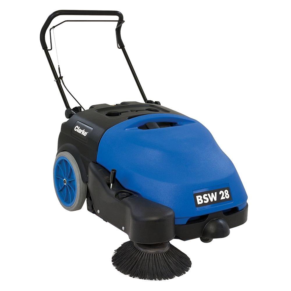 Clarke BSW, Floor Sweeper, 28", 15 Gallon Hopper, Battery, Self Propel, 3 Year Warranty, 9084705010