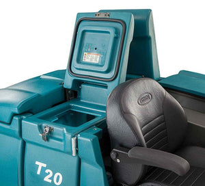 Refurbished | Tennant T20 | Floor Sweeper-Scrubber | 40" | 80 Gallon | Ride On | Propane | Cylindrical | 2017