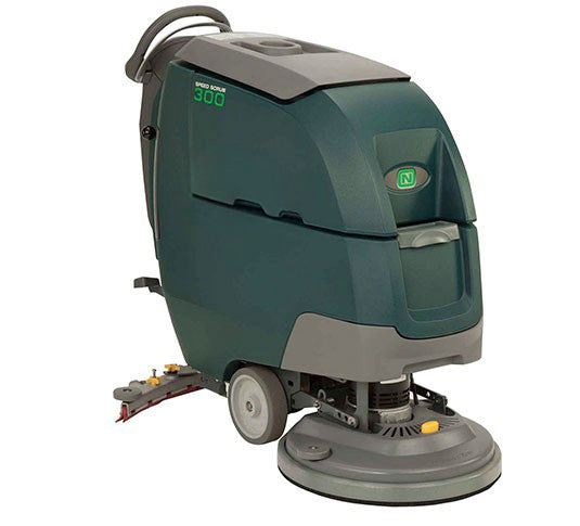 Nobles SS300, Walk Behind Floor Scrubber, 20", 11 Gallon, Battery, Pad Assist, Disk, 1 Year Warranty, Year End Sale