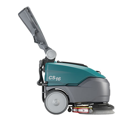 Tennant CS16, Walk Behind Floor Scrubber, 14", 3.9 Gallon, Disk, Lithium, Pad Assist, 1 Year Warranty, LPTB03794