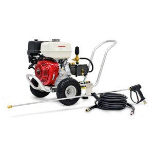 Karcher Pressure Washer, HD Series, Gasoline, Cold Water, Belt of Direct Drive, 7 Year Pump Warranty