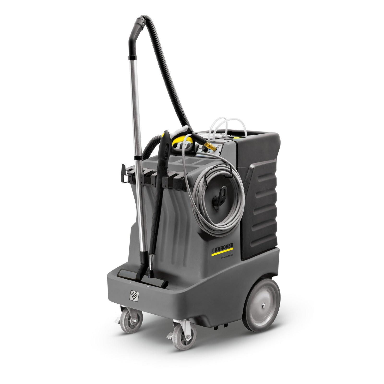 1.007-080.0 | Restroom Cleaner | Karcher AP 100/50 M | 29 Gallon | 900 PSI | Cold Water | Single 3 Stage Vacuum Motor | 3 Year Warranty