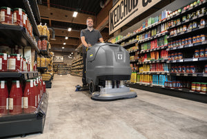 Karcher BD 80/100 W Bp Classic | Floor Scrubber | 32" | 20 Gallon | Battery | Walk Behind | Self Propel | Disk | 3 Year Warranty