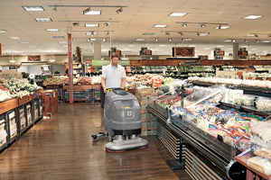 Karcher BD 80/100 W Bp Classic | Floor Scrubber | 32" | 20 Gallon | Battery | Walk Behind | Self Propel | Disk | 3 Year Warranty