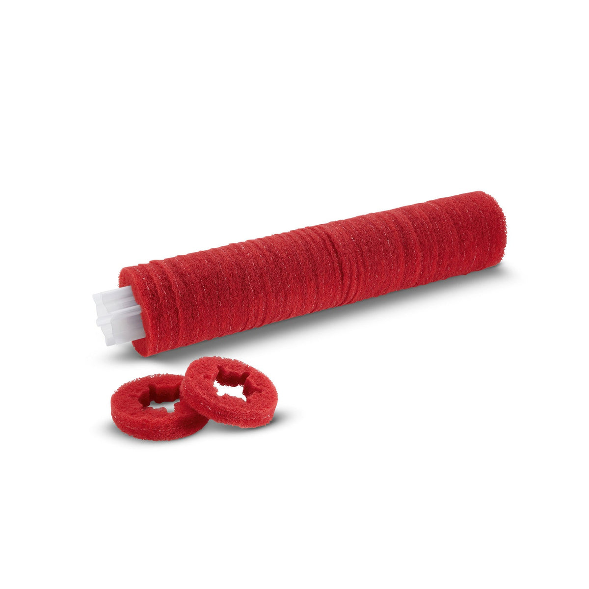 Karcher 6.367-107.0, Cylindrical pads, red, general purpose