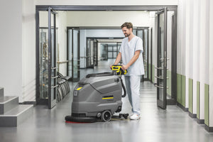 Karcher BD 50/50 | Floor Scrubber | 20" | 13 Gallon | Battery | Walk Behind | Pad Assist | Disk | 3 Year Warranty
