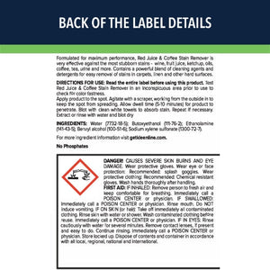 KleenLine™ Pro Red Juice & Coffee Stain Remover – 16oz (Case of 12)