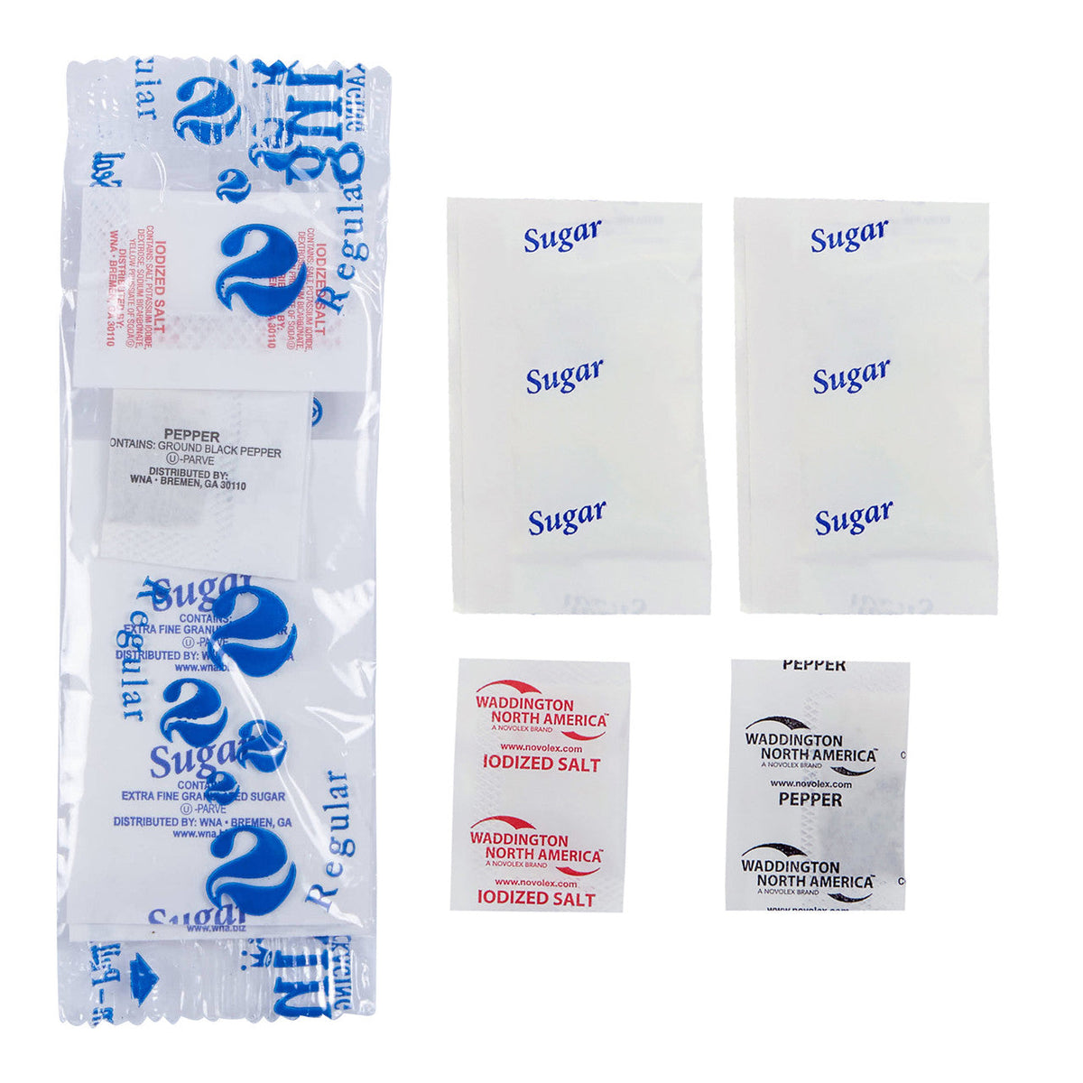 Diet Kit, 2 Sugar Salt and Pepper, 1000 Per Case