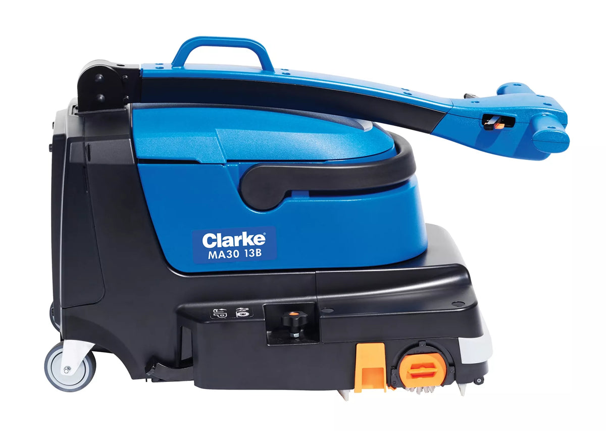 Clarke MA30 13B, Floor Sweeper-Scrubber, 13", 1.6 Gallon, Brush Assisted, Lithium, Cylindrical, 3 Year Warranty
