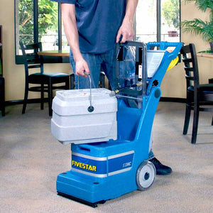EDIC Fivestar, Carpet Extractor, 3 Gallon, 12", Pull Back, 5 Year Warranty, 401TR