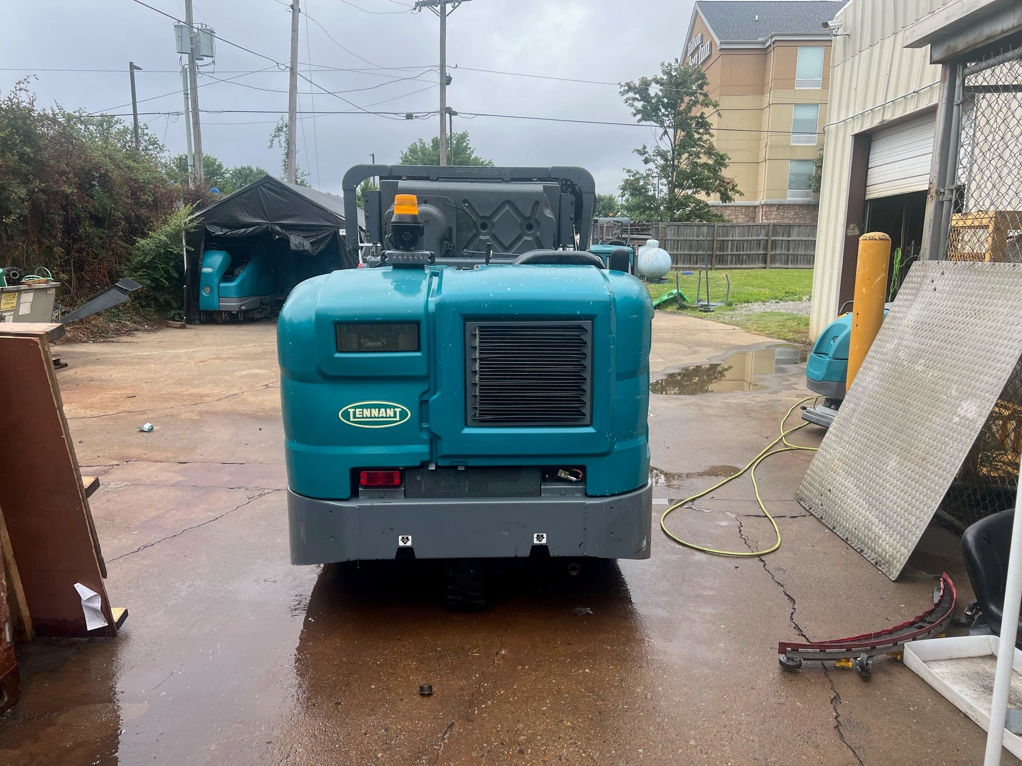 Refurbished | Tennant S30 | Floor Sweeper | 62.5" | 105 Gallon | Ride On | Propane | 2017