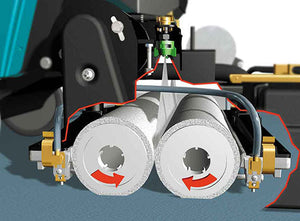 Tennant 1610 | Carpet Extractor | 21 Gallon | 22" | Walk Behind | Battery Powered