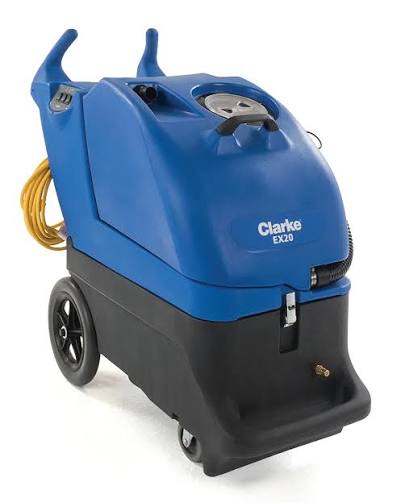 Clarke EX20, Carpet Extractor, 12.5 Gallon, 100 PSI, Cold Water, Single 3 Stage Vac Motor, Demo Unit, 1 Year Warranty, 56105416
